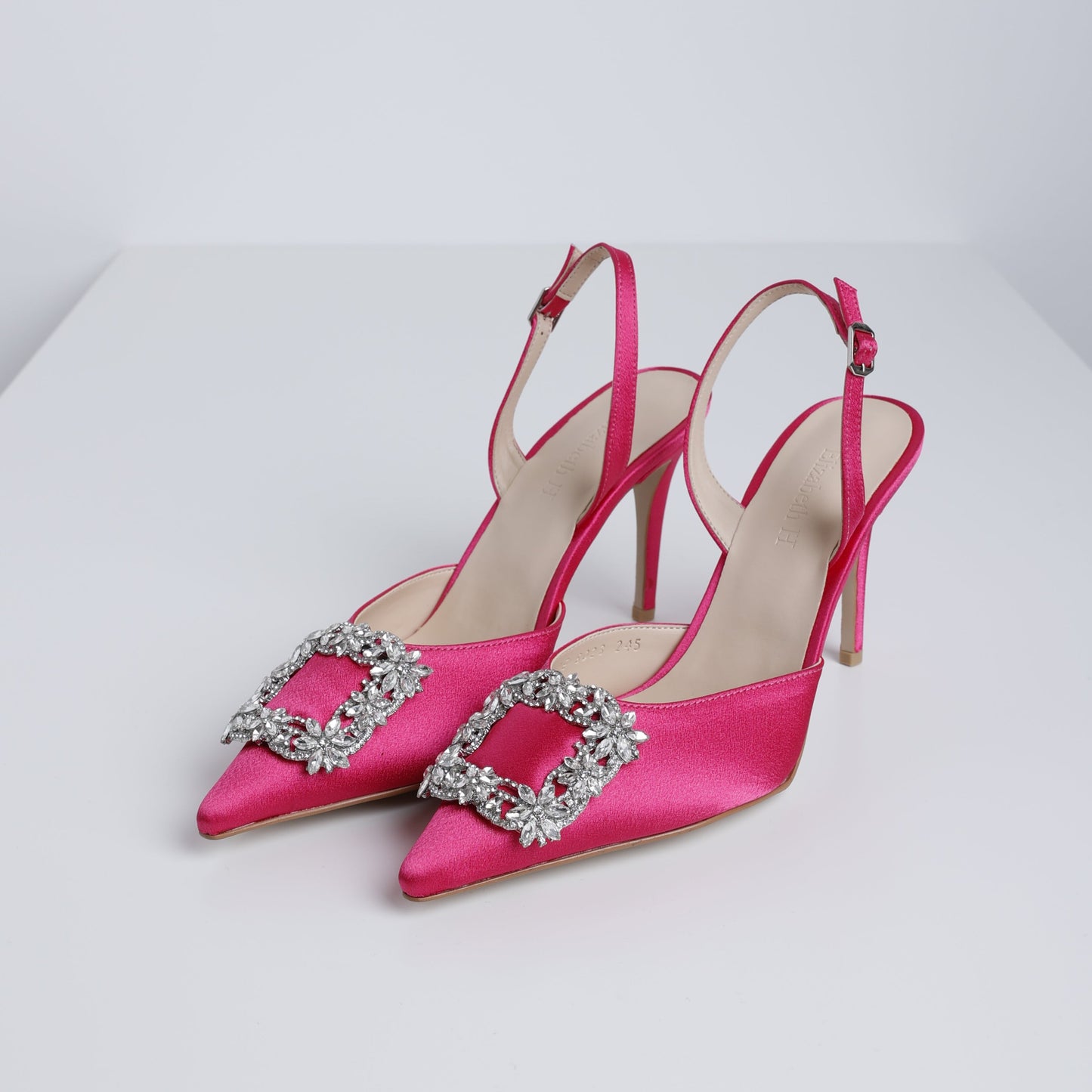 Hot Pink Dreamy Jewel Slingback