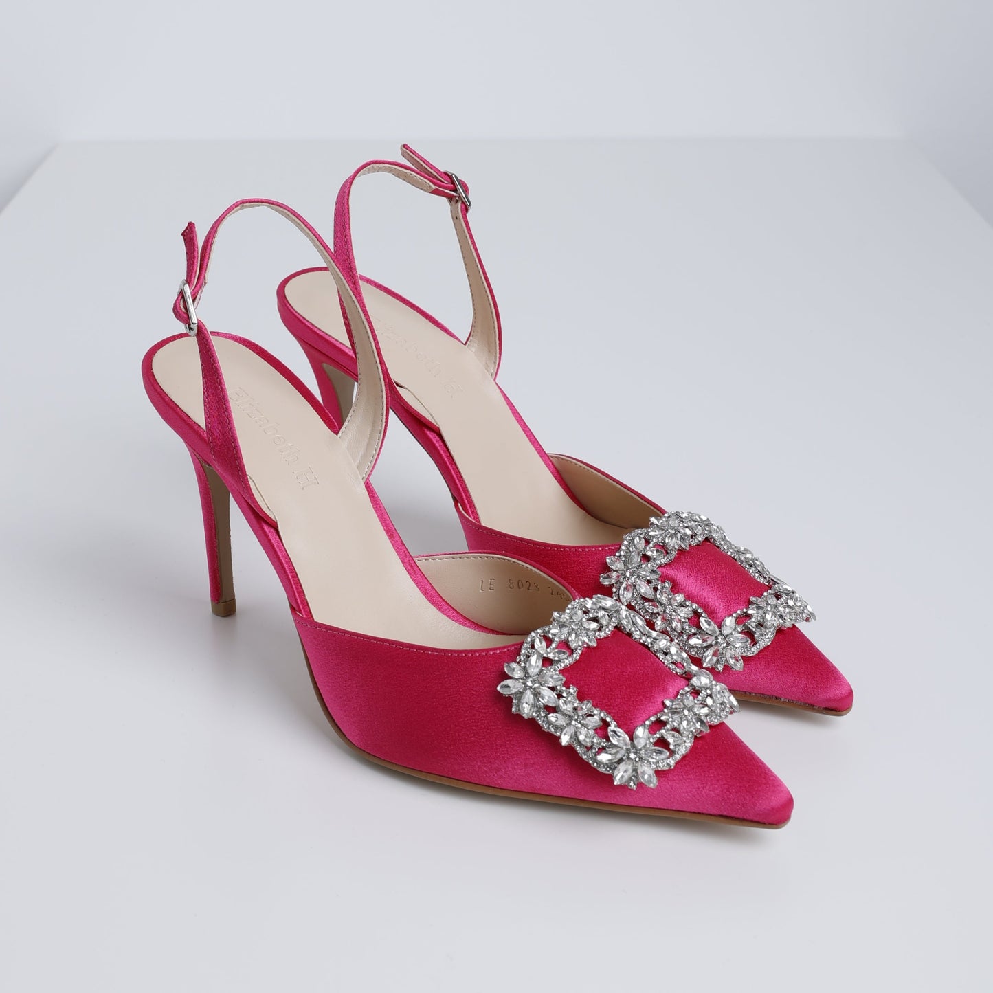 Hot Pink Dreamy Jewel Slingback