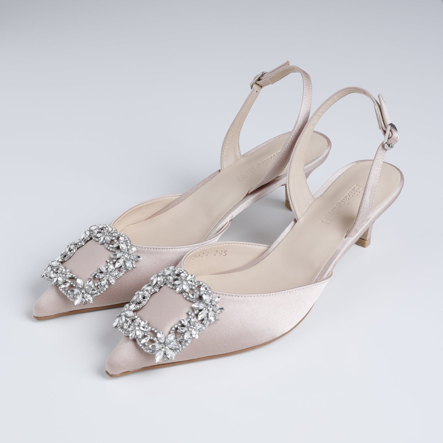 Light Natural Dreamy Jewel Slingback