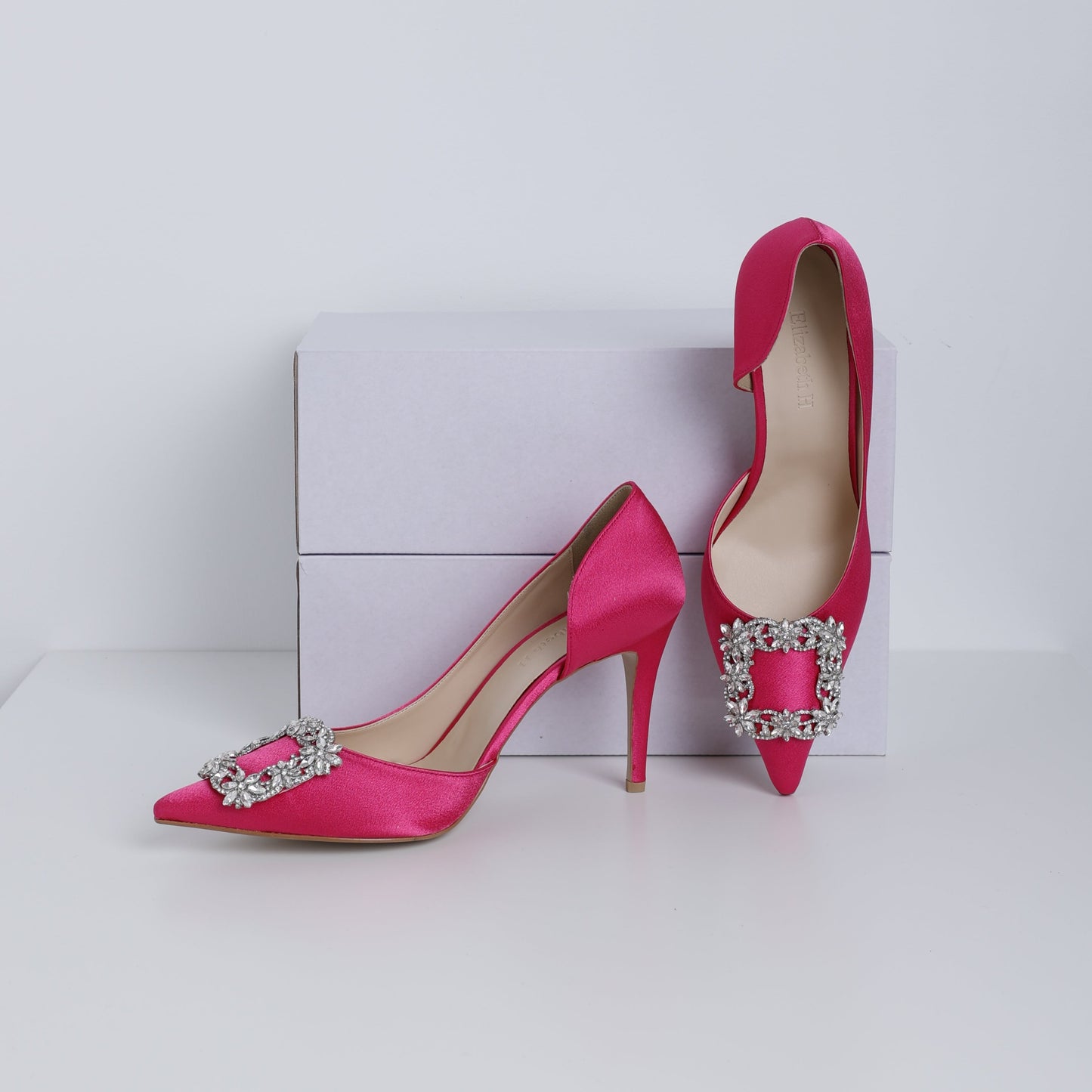 Hot Pink New Favorite Jewel Pump