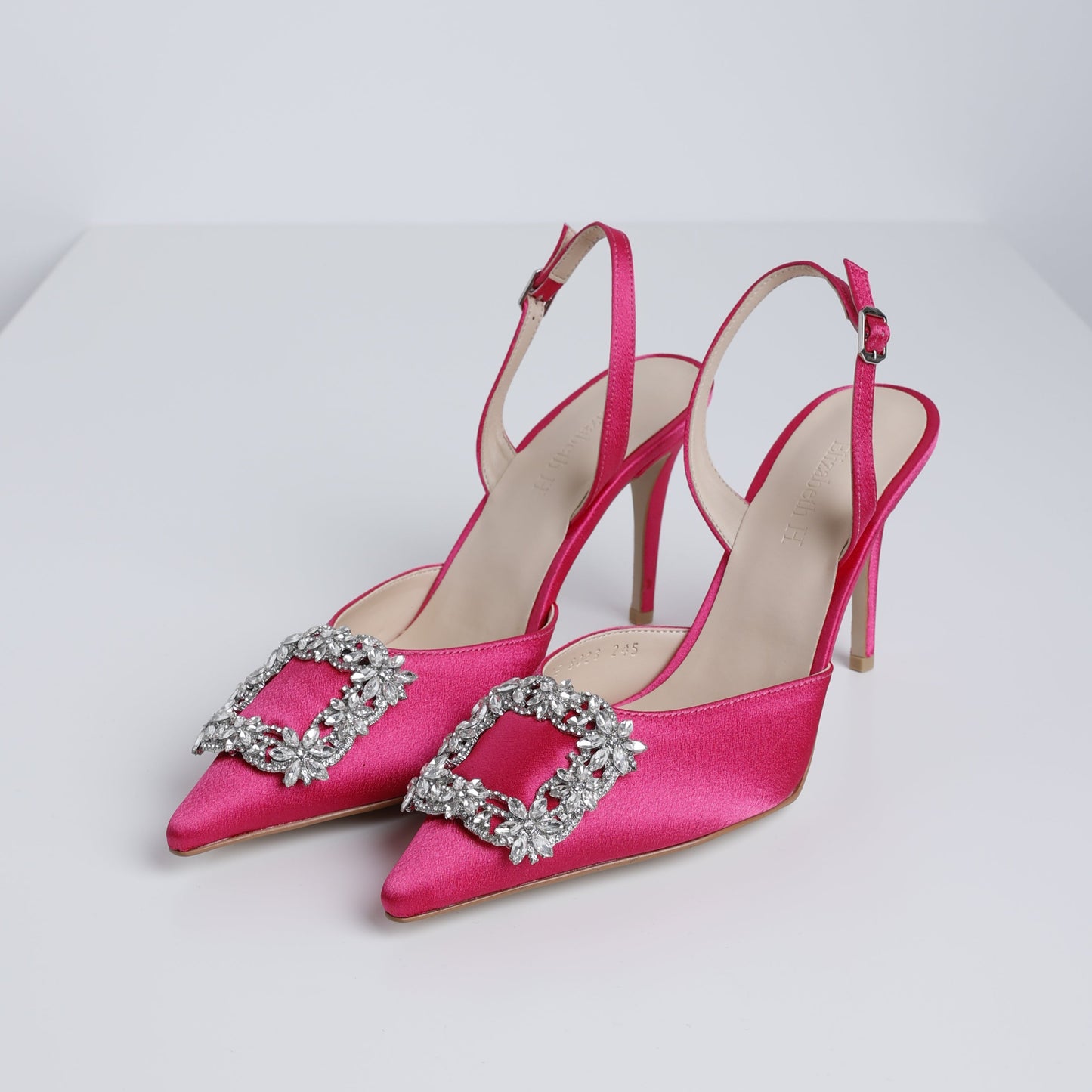 Hot Pink Dreamy Jewel Slingback