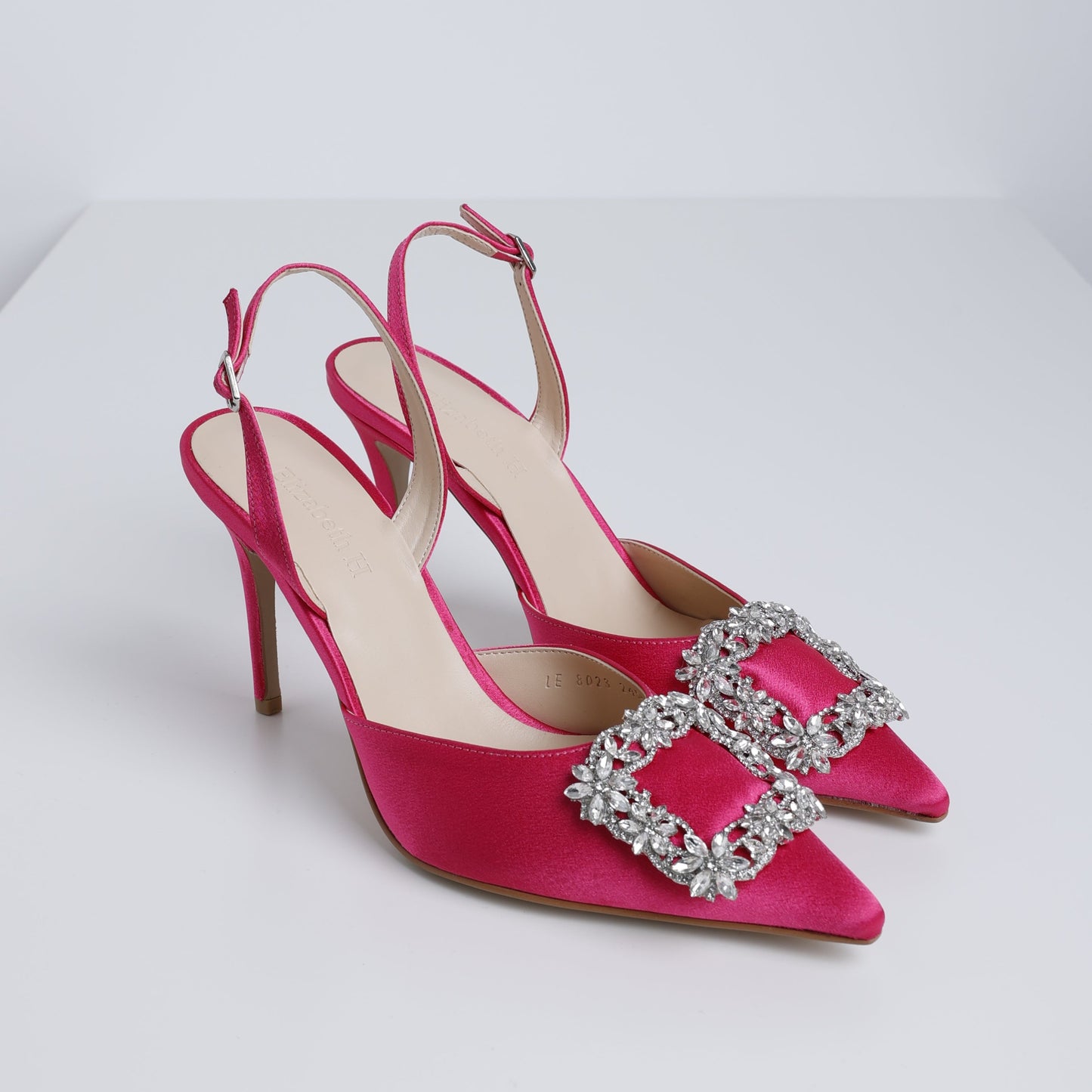 Hot Pink Dreamy Jewel Slingback