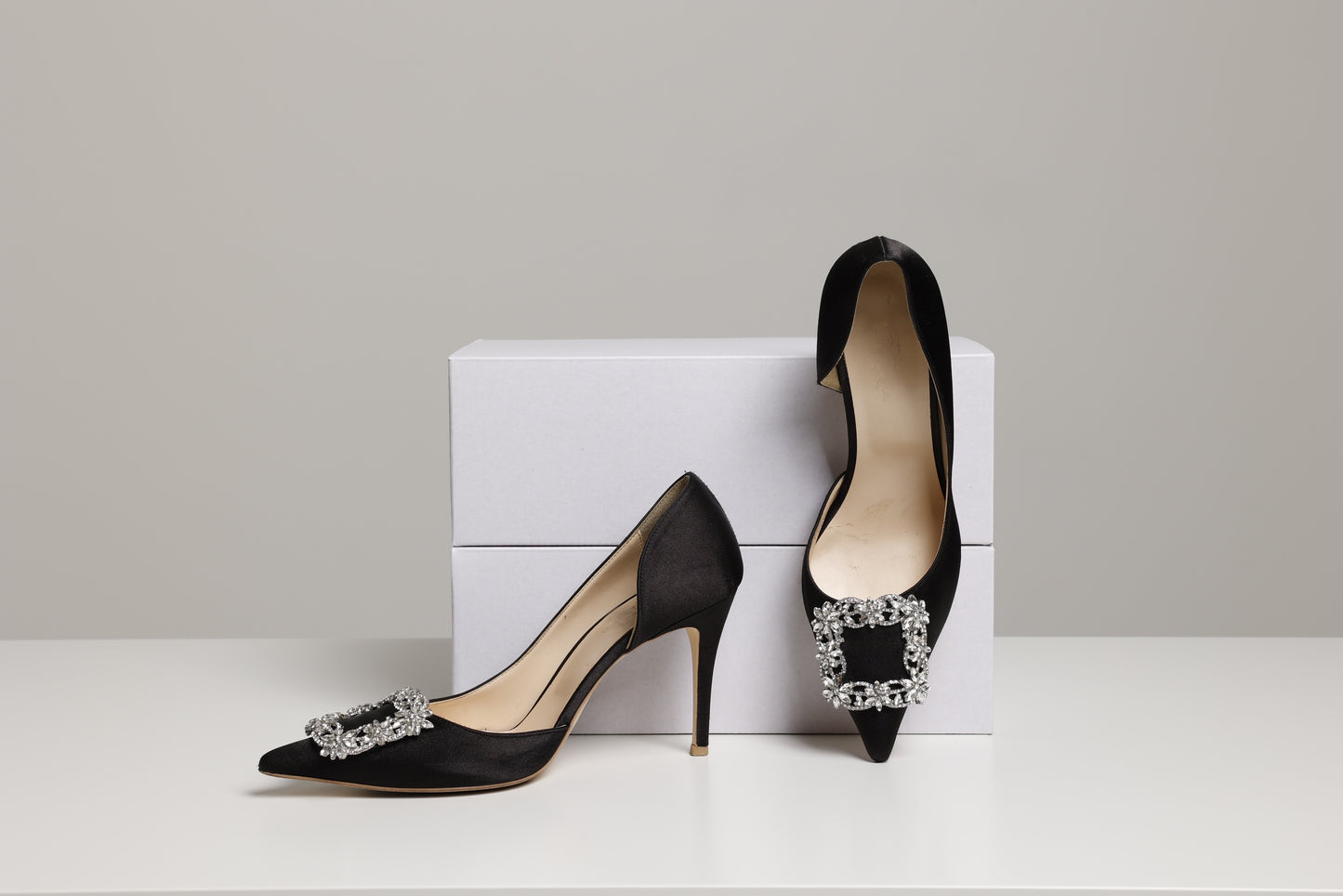 Black New Favorite Jewel Pump