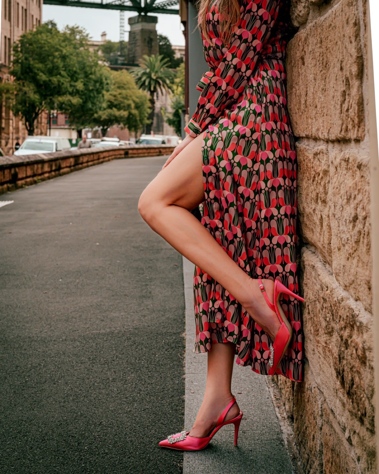 Hot Pink New Favorite Jewel Pump